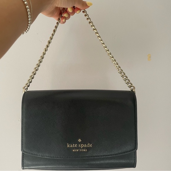 Black Kate Spade Shoulder Purse - Picture 2 of 5